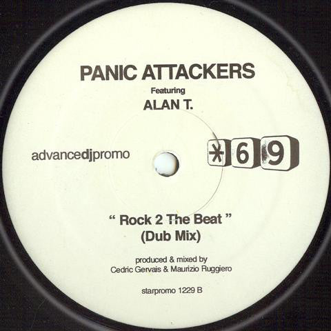 Panic Attackers Featuring Alan T.* : Rock 2 The Beat (12", Promo)