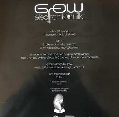 Grow : Electronik Milk (12", Ltd, Red)