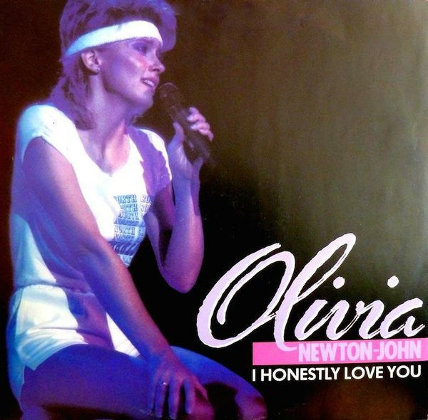 Olivia Newton-John : I Honestly Love You (12", Maxi, RE)