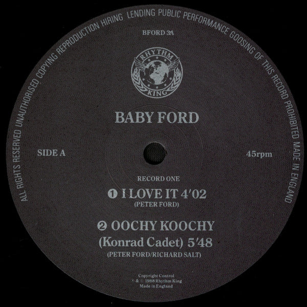 Baby Ford : Ford Trax (2x12", Ltd)