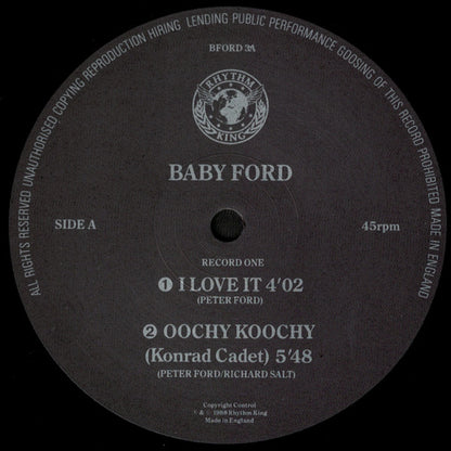 Baby Ford : Ford Trax (2x12", Ltd)