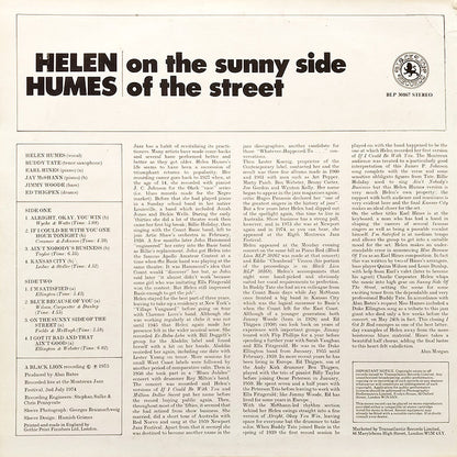 Helen Humes : On The Sunny Side Of The Street (LP, Album)
