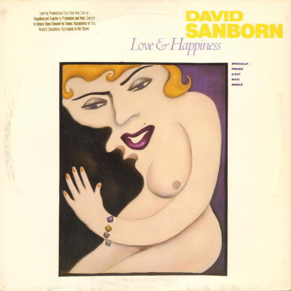 David Sanborn : Love & Happiness (12", Maxi)