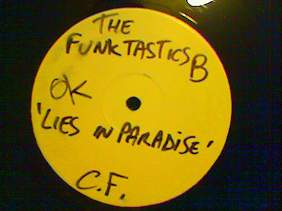 The Funktastics : Girls Say Haaaa! / Lies In Paradise (12", Promo, W/Lbl)