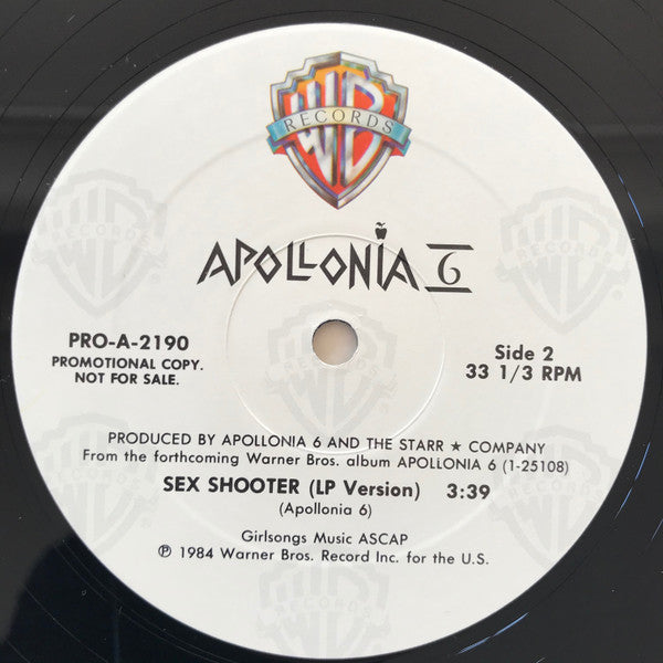 Apollonia 6 : Sex Shooter (12", Single, Promo)