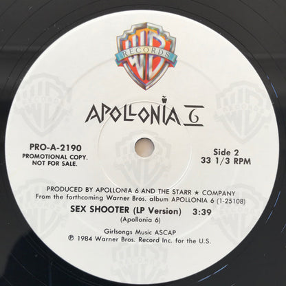 Apollonia 6 : Sex Shooter (12", Single, Promo)
