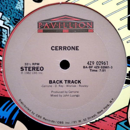 Cerrone : Back Track (12")
