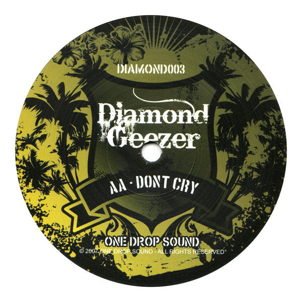 Diamond Geezer : First Time / Dont Cry (12")
