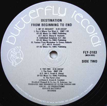 Destination (2) : From Beginning To End (LP, Album)
