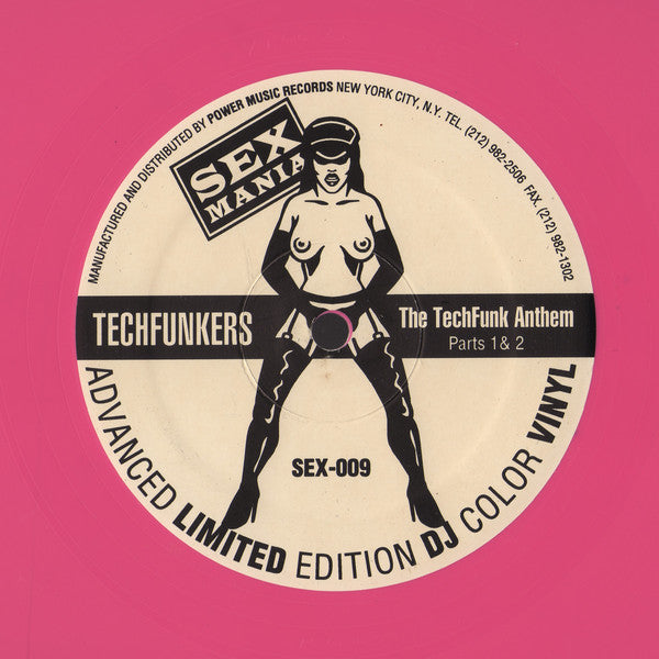 Techfunkers : Rock Da TechFunk (12", Ltd, Pin)