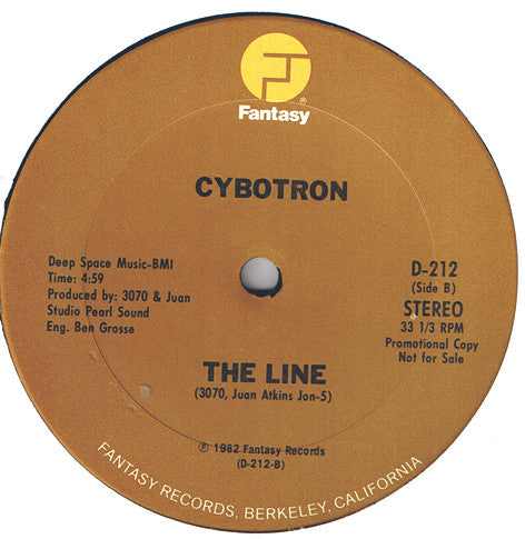 Cybotron : Cosmic Cars (12", Promo)