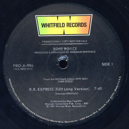 Rose Royce : R.R. Express (12", Promo)