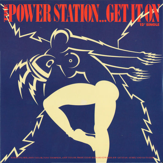 The Power Station : Get It On (12", Single)