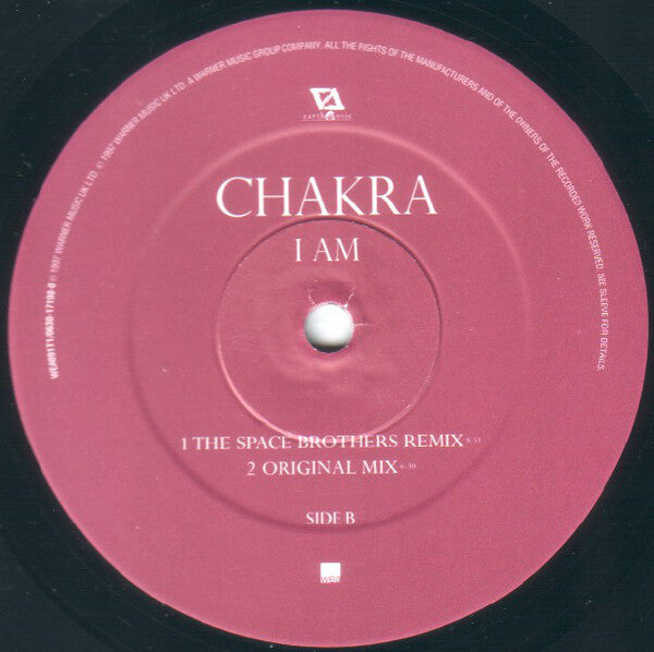 Chakra : I Am (12", Single)