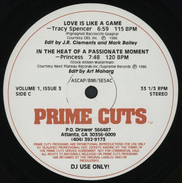 Various : Volume 1, Issue 3 (3x12", Comp, Promo)