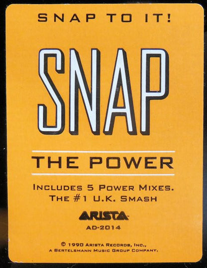 Snap! : The Power (12")