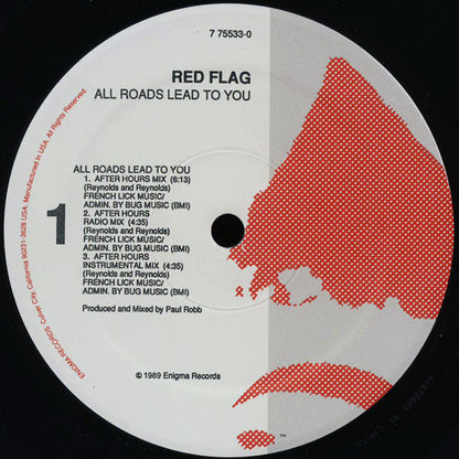 Red Flag : All Roads Lead To You (12")