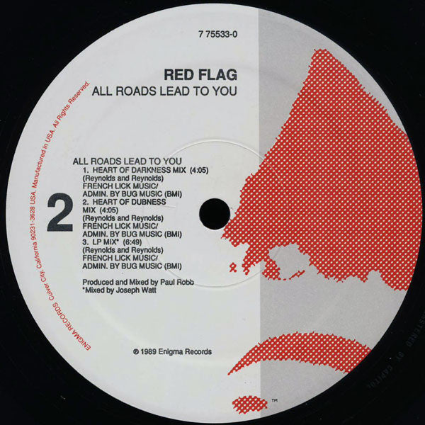 Red Flag : All Roads Lead To You (12")