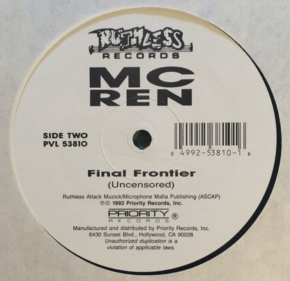 MC Ren : Final Frontier (12", Single)