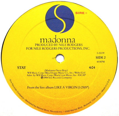Madonna : Like A Virgin (12", Maxi, Spe)