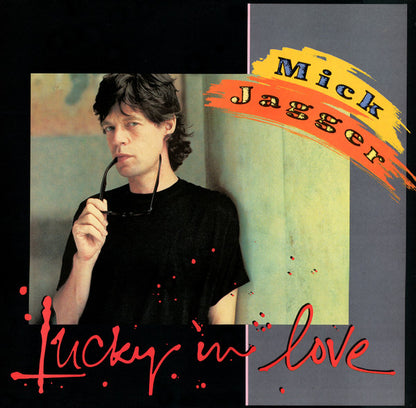 Mick Jagger : Lucky In Love (12", Single)