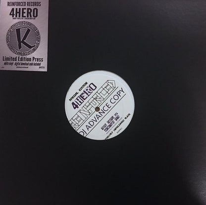 4 Hero : Angry People (VIP) / Evacuation Plan (12", Ltd, Promo, S/Edition, Whi)