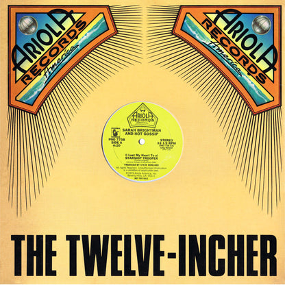 Sarah Brightman and Hot Gossip : (I Lost My Heart To A) Starship Trooper / Do Do Do (12", Promo)