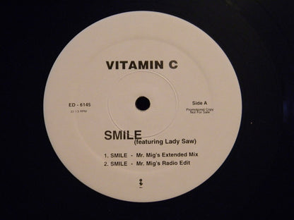 Vitamin C (2) Featuring Lady Saw : Smile (12", Promo)