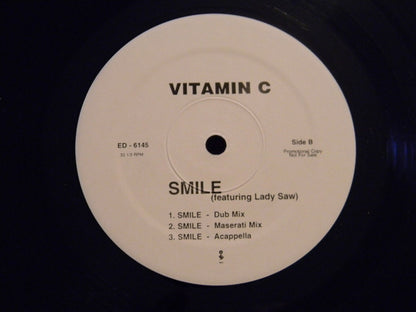 Vitamin C (2) Featuring Lady Saw : Smile (12", Promo)