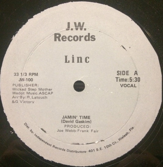 Linc (6) : Jamin' Time (12", Single)