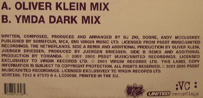 Tomba Vira : The Sound Of: Oh Yeah (12")