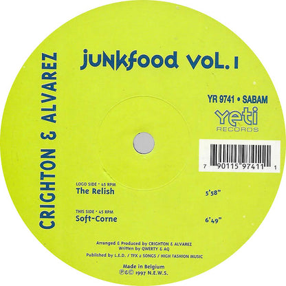 Crighton & Alvarez : Junkfood Vol. I (12")