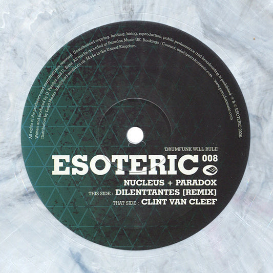Nucleus + Paradox* : Clint Van Cleef / Dilenttantes (Remix) (12", Whi)