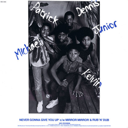 Musical Youth : Never Gonna Give You Up (12")