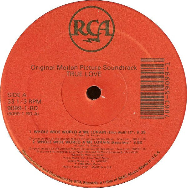 A'me Lorain : Whole Wide World (12")