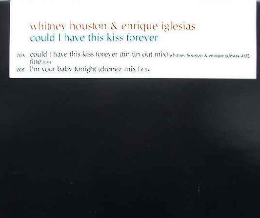 Whitney Houston & Enrique Iglesias : Could I Have This Kiss Forever (12")