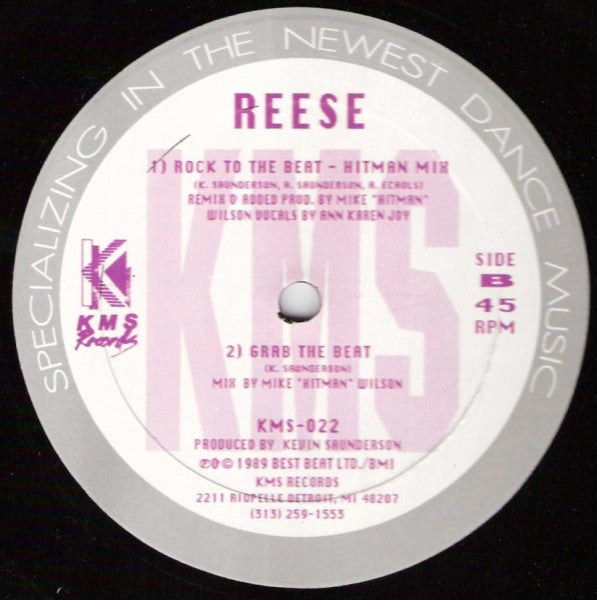 Reese : Rock To The Beat (12")