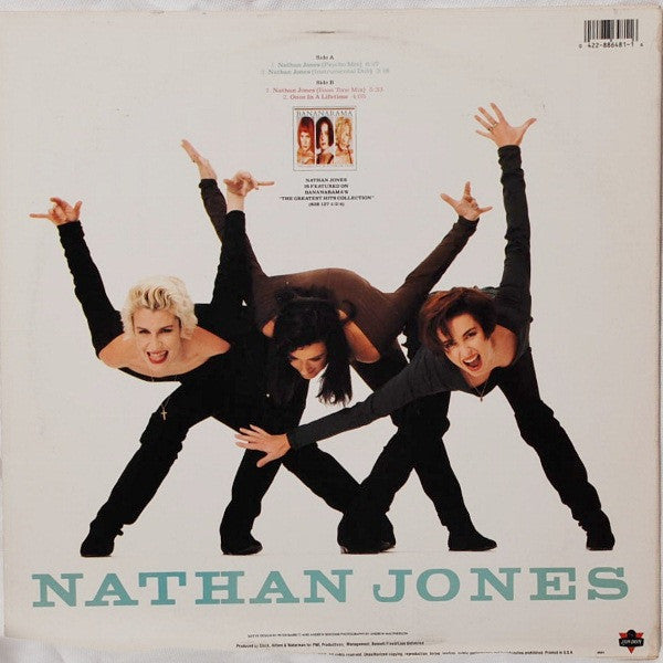 Bananarama : Nathan Jones (12", Promo)