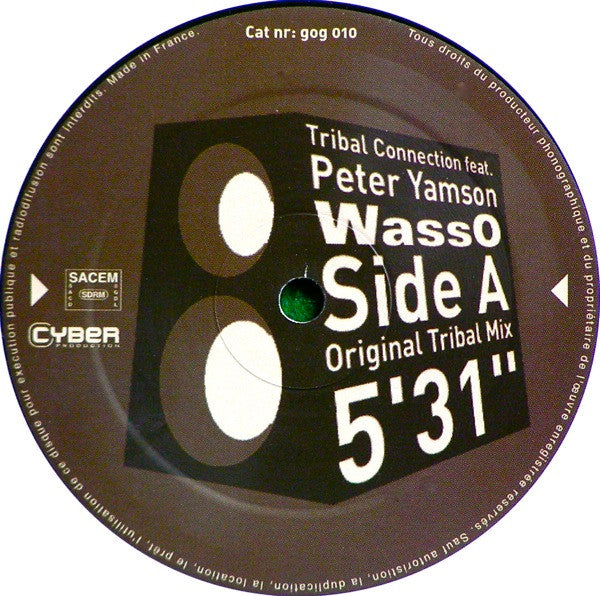 Tribal Connection Feat. Peter Yamson : Wasso (12")