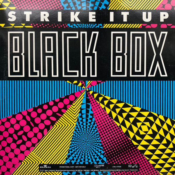 Black Box : Strike It Up (12", Promo)