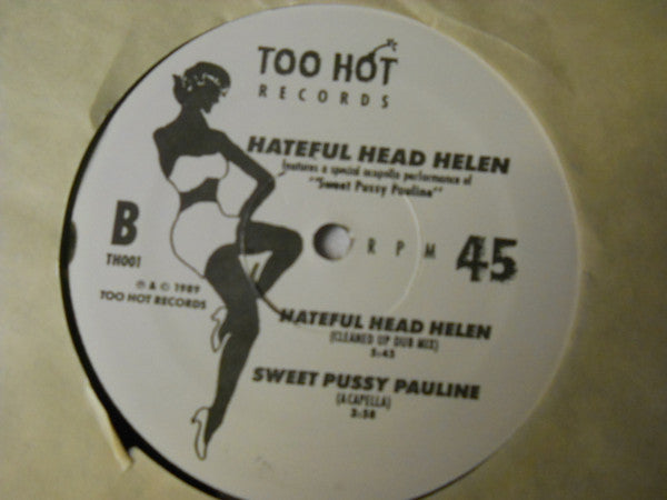 Hateful Head Helen : Hateful Head Helen (12")