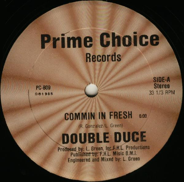Double Duce (2) : Commin In Fresh (12")