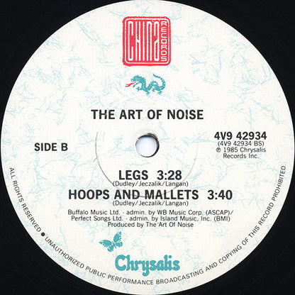 The Art Of Noise : Legs (12", Single)