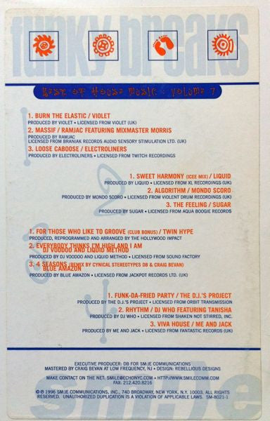 Various : Best Of House Music: Volume 7: Funky Breaks (2xLP, Comp)
