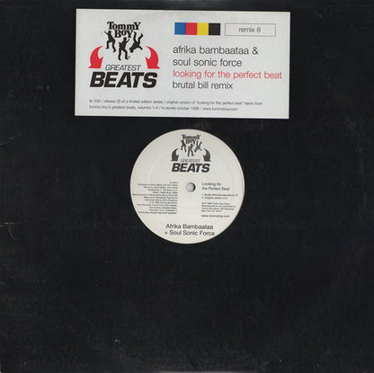 Afrika Bambaataa & Soulsonic Force : Looking For The Perfect Beat (12", Ltd)