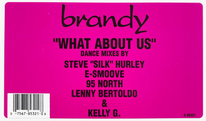 Brandy (2) : What About Us? (Dance Mixes) (2x12", Maxi)