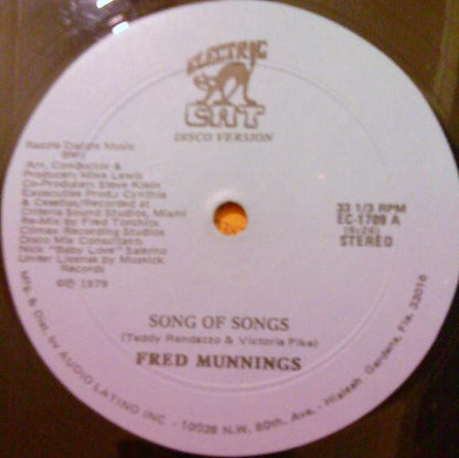 Fred Munnings Jr. : Song Of Songs (12")