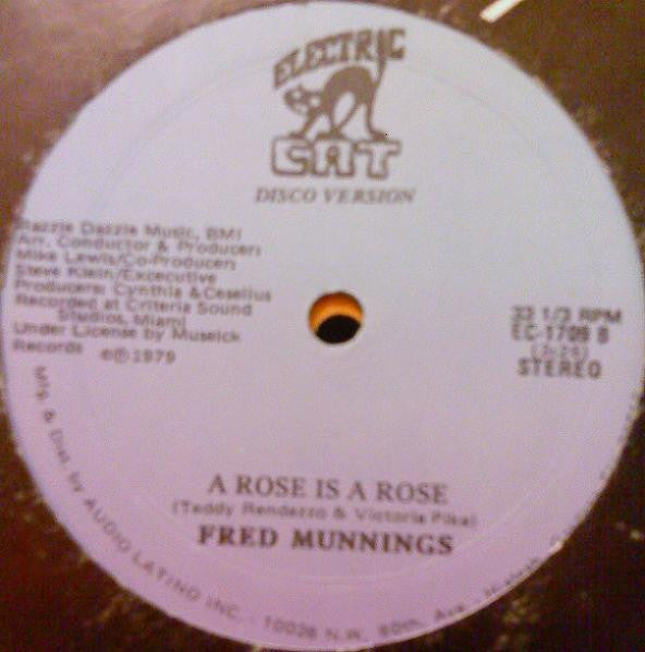 Fred Munnings Jr. : Song Of Songs (12")