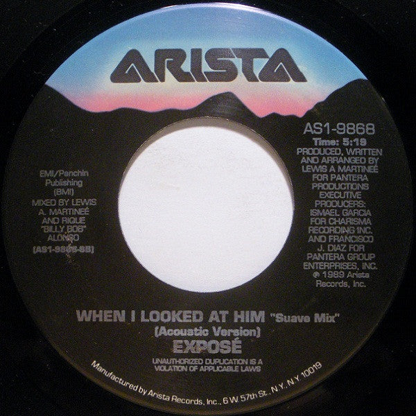 Exposé : When I Looked At Him (7", Single)