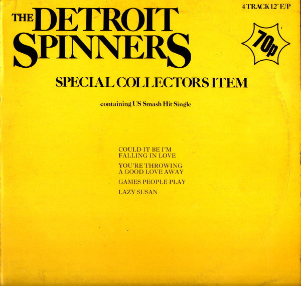 The Detroit Spinners* : Could It Be I'm Falling In Love (12", EP, Ltd)